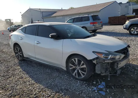 2016 Nissan Maxima 3.5S z USA, uszkodzony, nr VIN 1N4AA6AP6GC384638